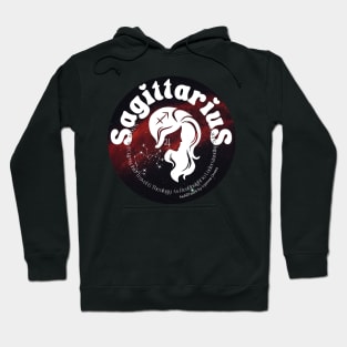 Cosmic Sagittarius Zodiac Charater Hoodie